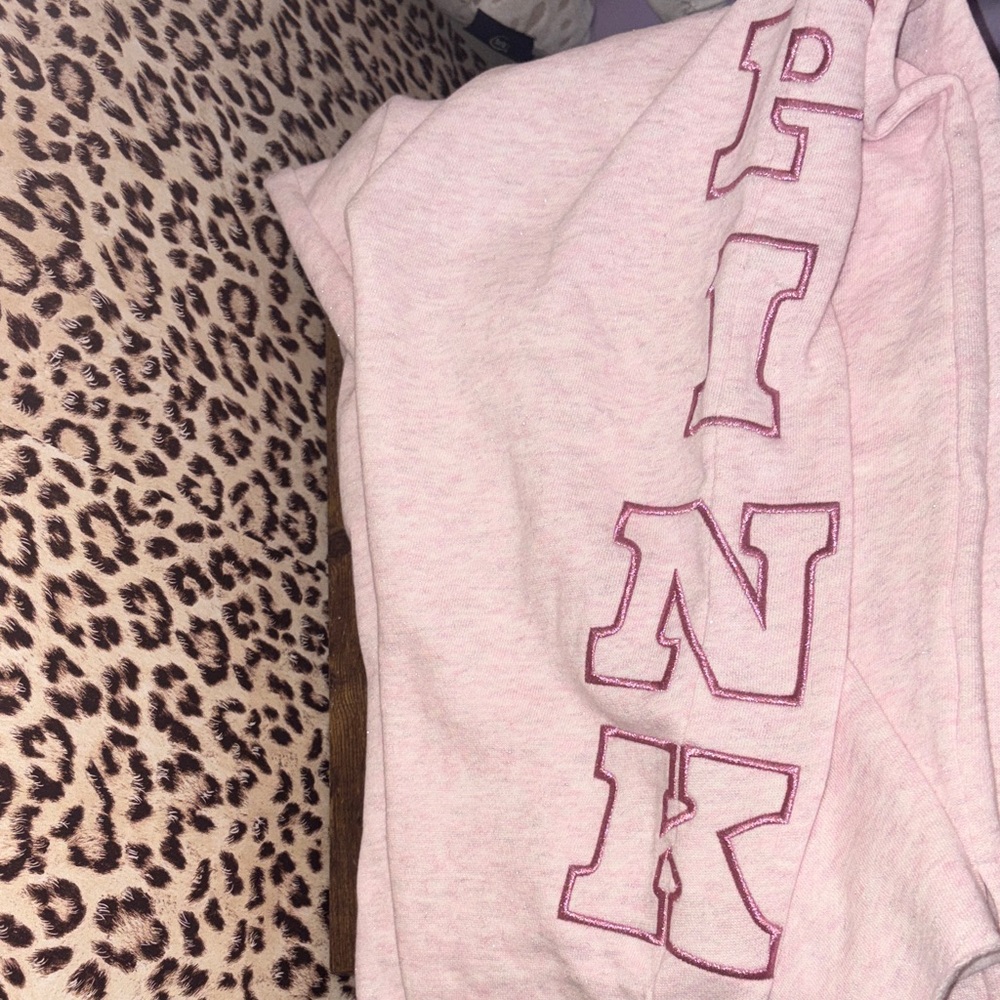 Pink Logo Sweats